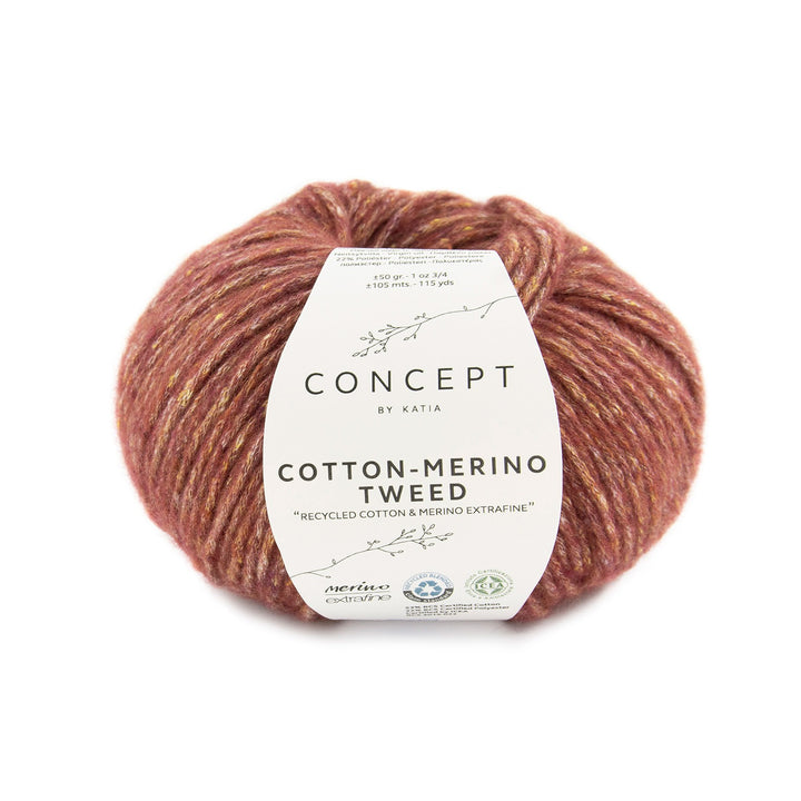 Cotton-Merino tweed de Katia Concept