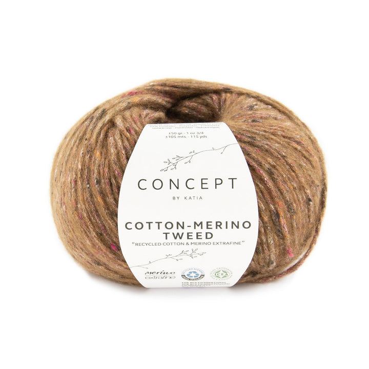 Cotton-Merino tweed de Katia Concept