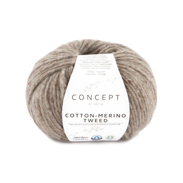 Cotton-Merino tweed de Katia Concept