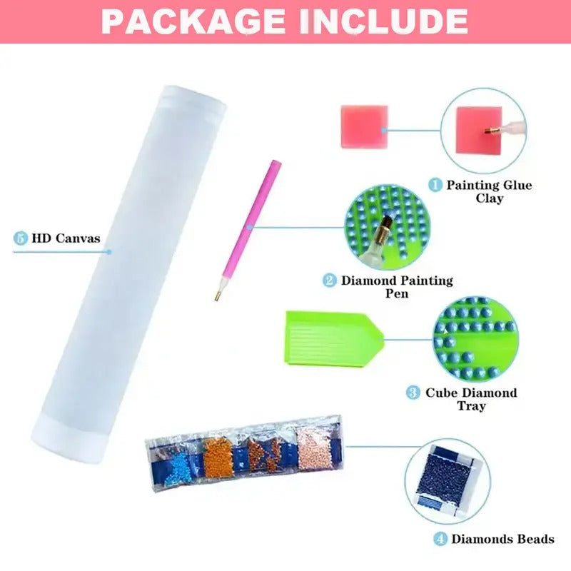 Peinture à diamant #90 30cmx40cm Chiens