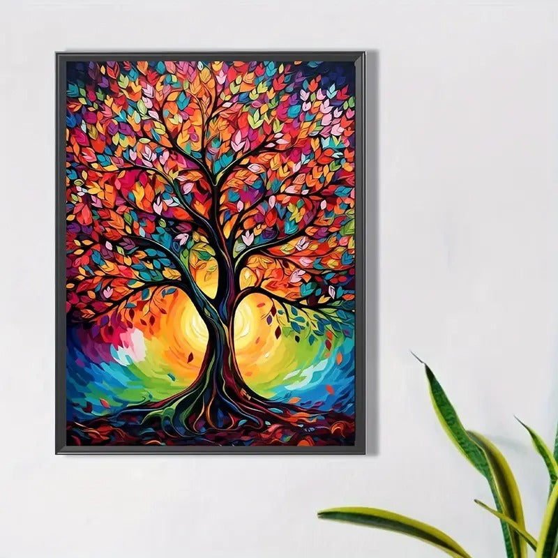 Peinture à diamant #47 30cmx40cm Arbre