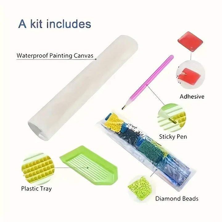 Peinture à diamant #6 20cm x 20cm  Agneaux