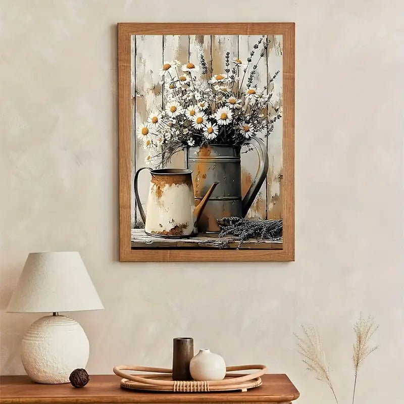 Peinture à diamant #46 40cmx60cm Marguerites