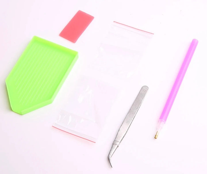 Peinture à diamant #30  40cm x 40cm Femme