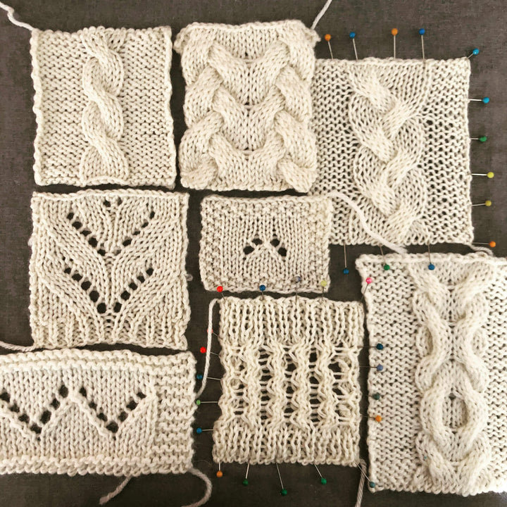 Cours de tricot en groupe de 6 maximum. BLOC B