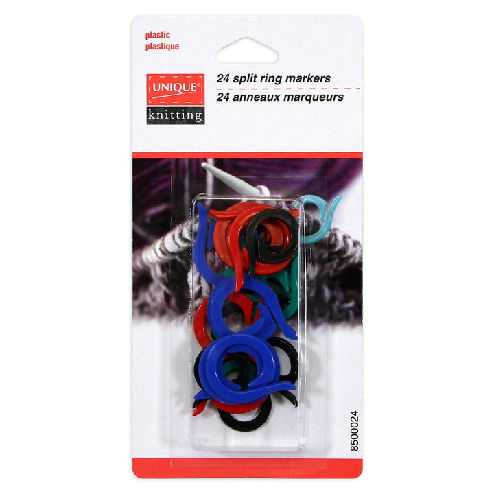 UNIQUE KNITTING Anneaux marqueurs - 24pcs. Split