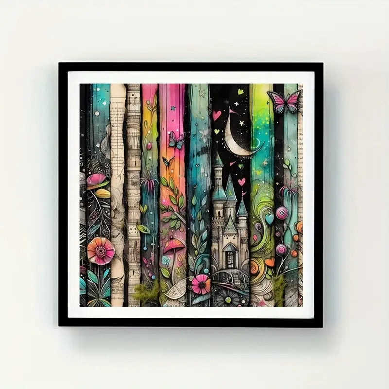 Peinture à diamant #136  Livres, 2 dimensions