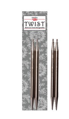 Aiguilles interchangeables ChiaoGoo TWIST RED Lace  4'' (10cm) S-M-L