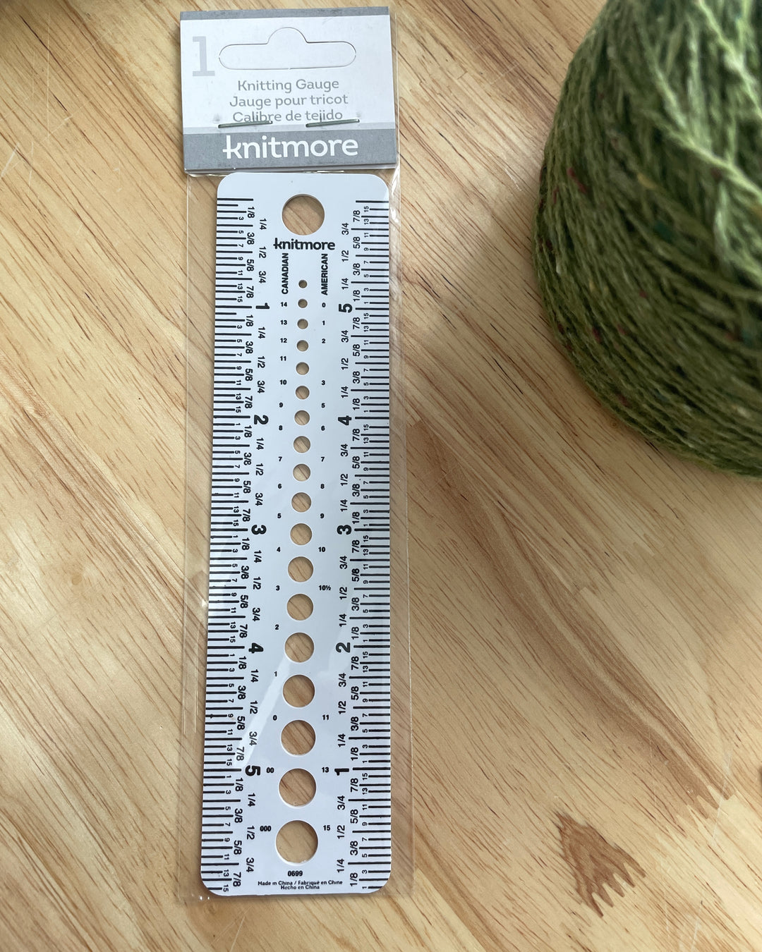 Jauge pour tricot de Knitmore