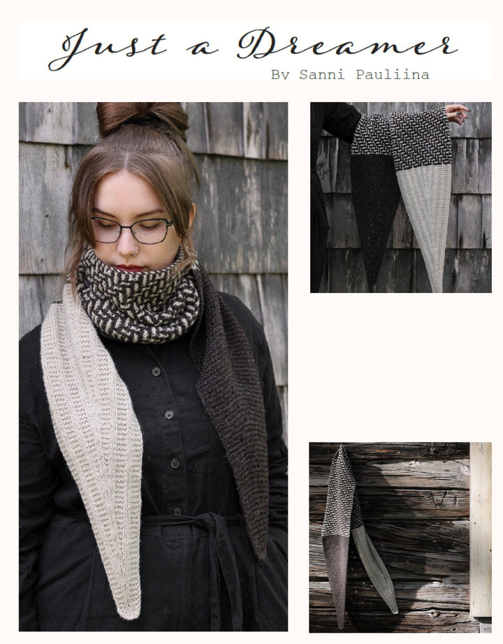 Cours de tricot. On fait le "Just a dreamer¨