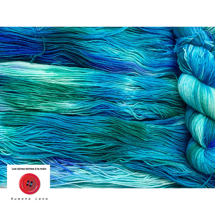 Laine Humana Lana teinte à la main
