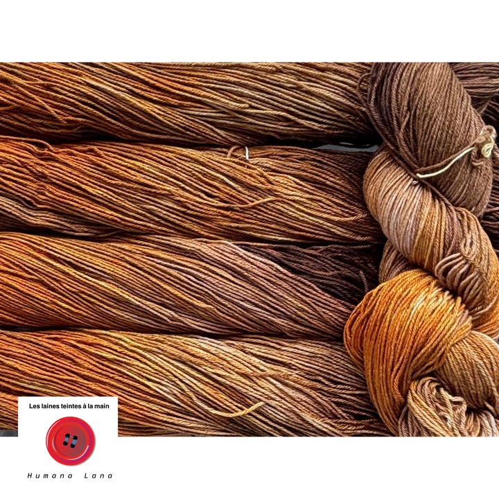 Merisilk. 50% merino sw 50% soie