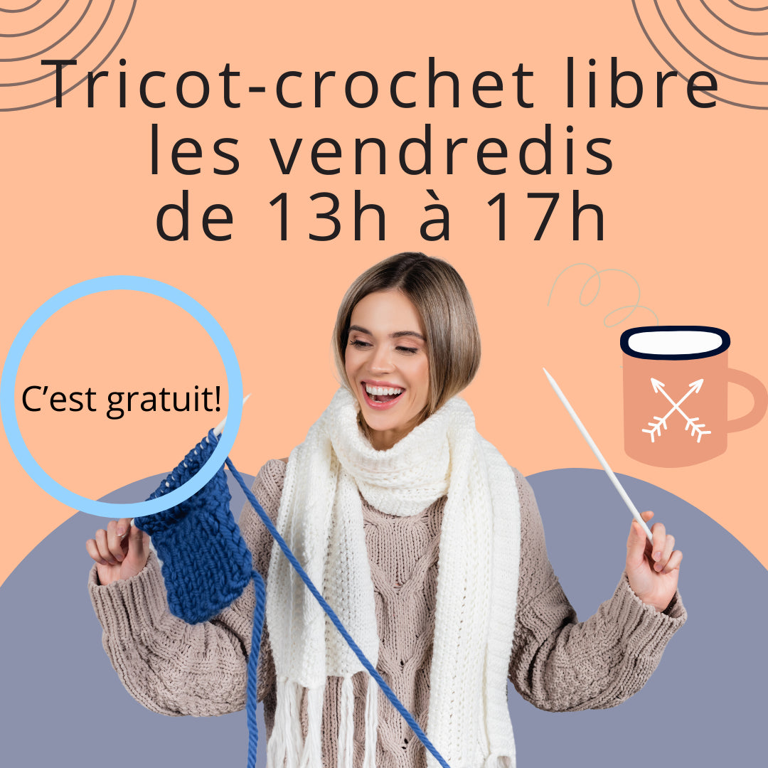 Les vendredis tricot pour le mois de septembre