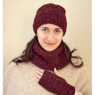 Highland Alpaca chunky Tweed d'Estelle Yarns