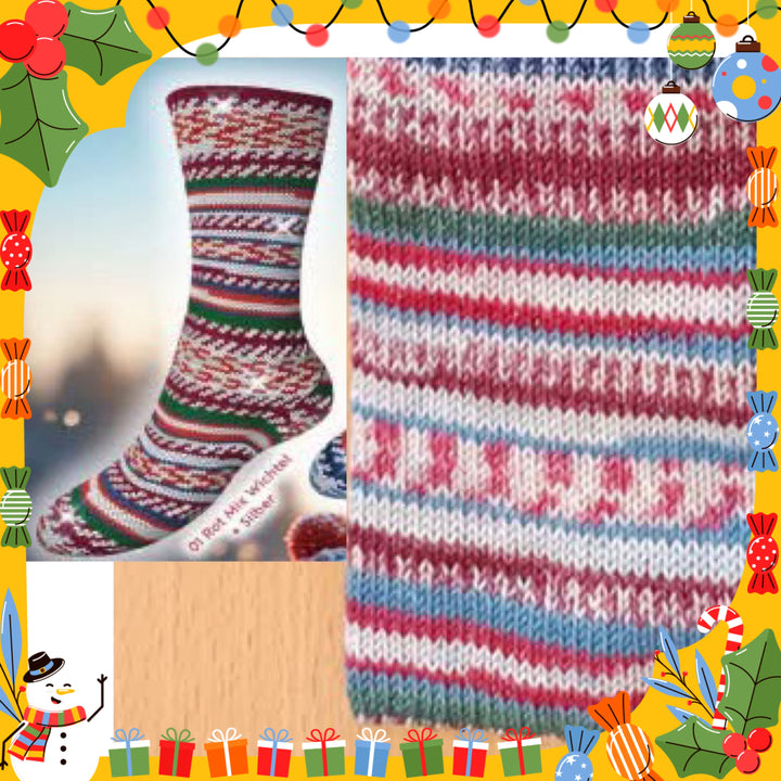 Laine à bas de Noël