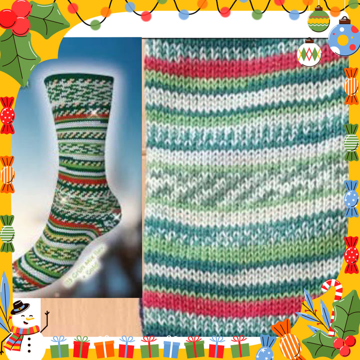 Laine à bas de Noël