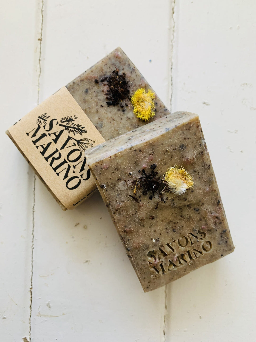 Les Savons Marino. Jardinier/Cuisinier Exfoliant de Café