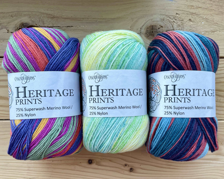 Heritages prints de Cascade yarns