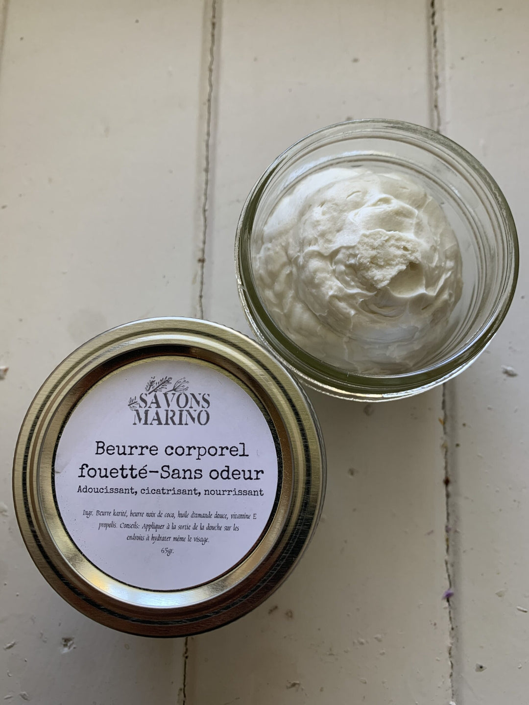 Beurre Corporel Fouetté floral.