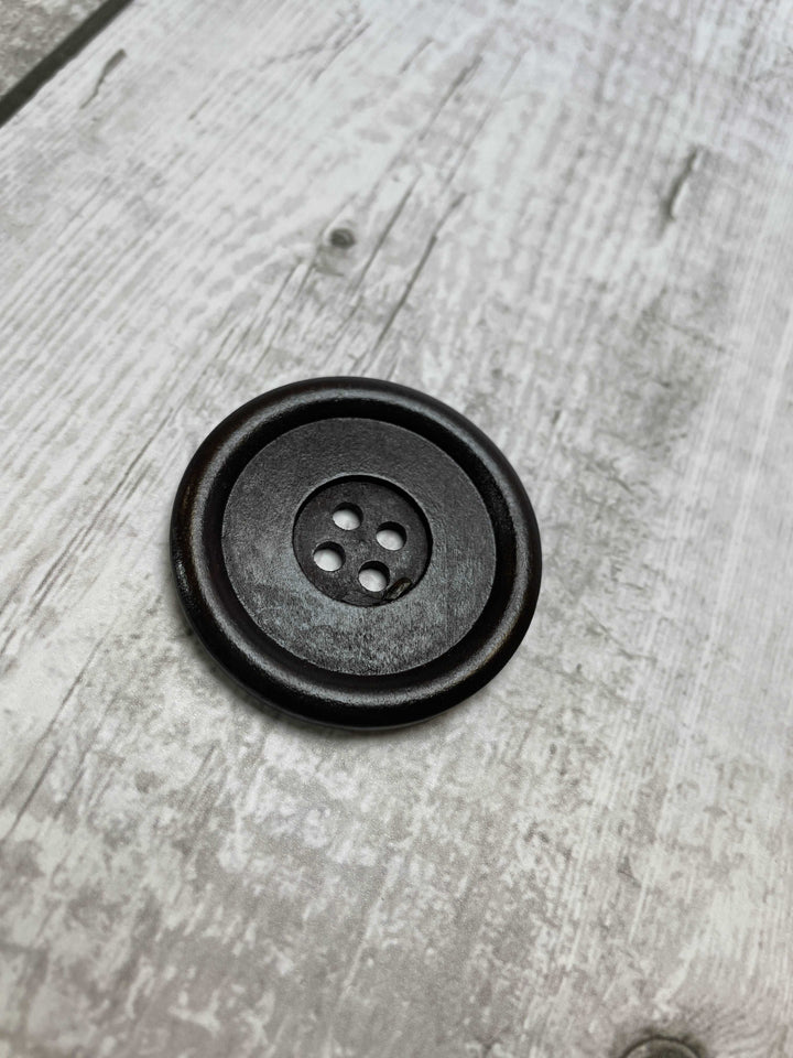 Bouton en bois de 40mm (vendu en pack de 3)