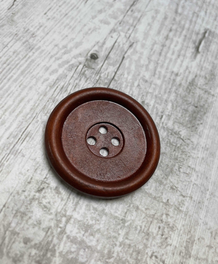 Bouton en bois de 40mm (vendu en pack de 3)