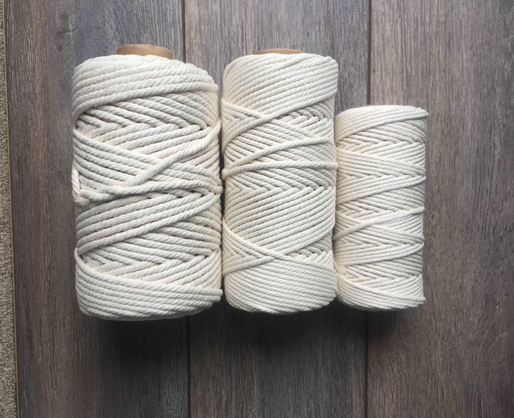 Corde À Macramé Naturelle 3mm-4mm-5mm