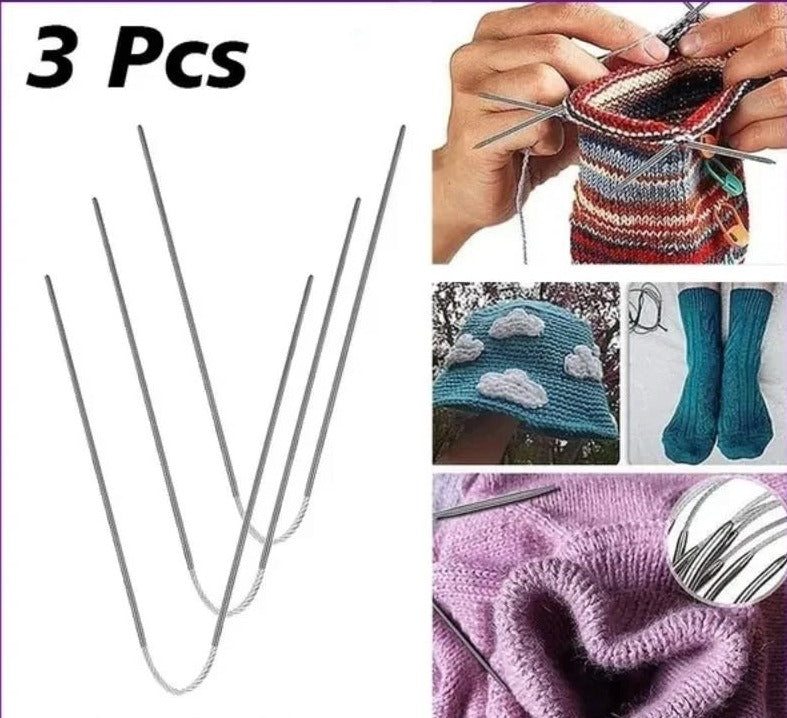 3 Aiguilles hybrides de 23cm