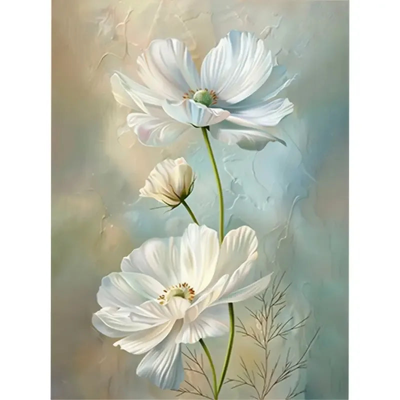 Peinture à diamant #32 30cm x 40cm Fleurs