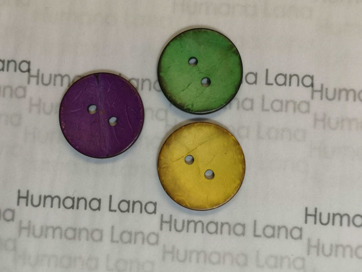 Boutons de noix de coco (30mm)