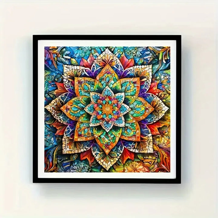 Peinture à diamant #94 40cm x 40cm  Mandala