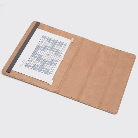 Porte-patrons pliants Coal de KNITTER'S PRIDE (Tan)