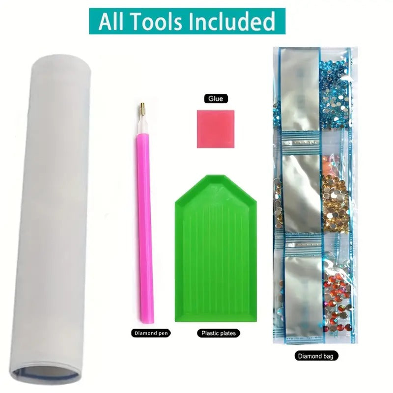 Peinture à diamant #16 50cm x 100cm Chat