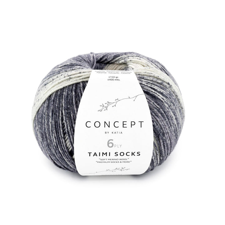 Taimi Socks 6 ply de Katia Concept