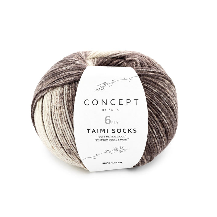 Taimi Socks 6 ply de Katia Concept