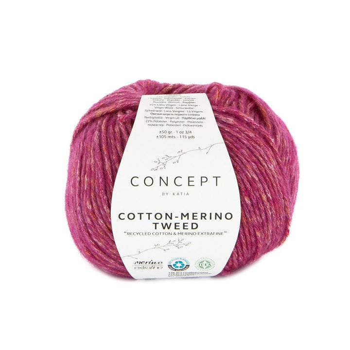 Cotton-Merino tweed de Katia Concept