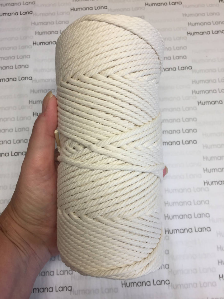 Corde À Macramé Naturelle 3mm-4mm-5mm