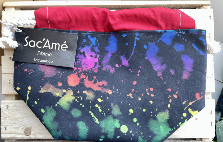 Sac à tricot 28cmx18cm