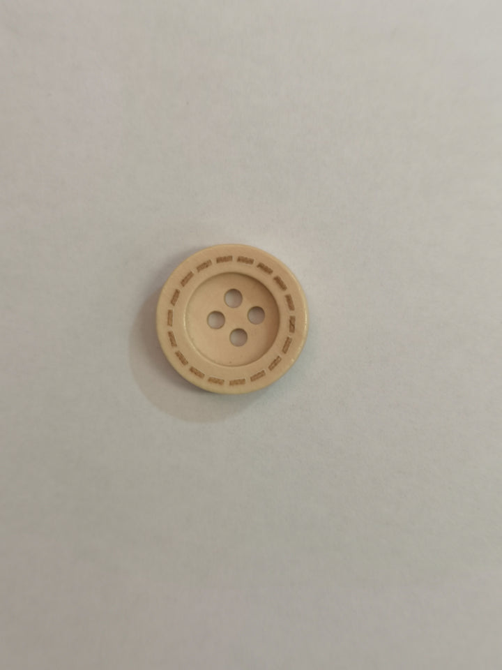 2 boutons de bois à 2 ou 4 trous (20mm)