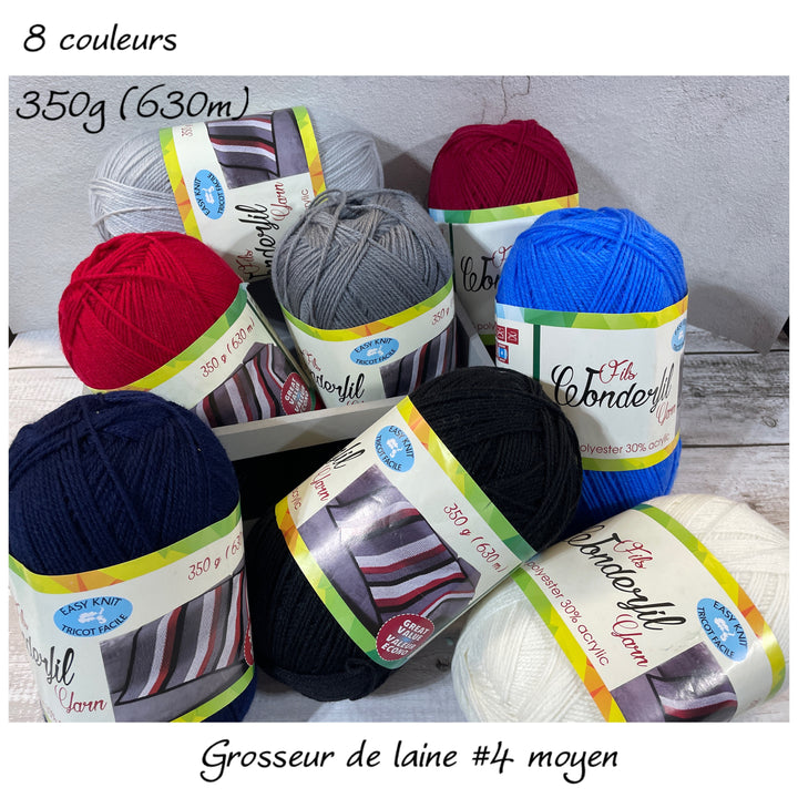 Laine Wonderfil  polyester et acrylique
