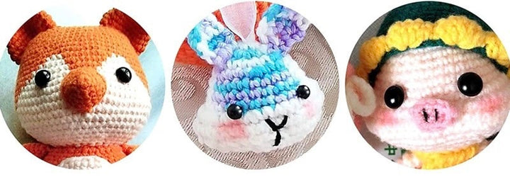 Paire de yeux sécurisés pour Amigurumis