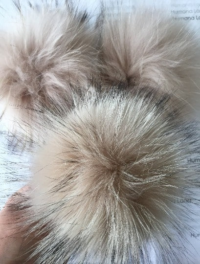Pompon en fourrure Lin