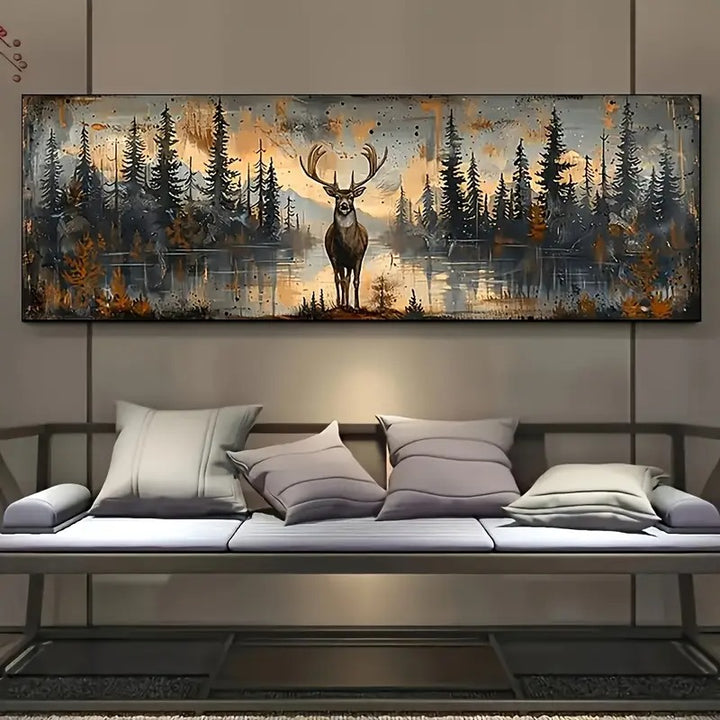 Peinture à diamant #98 50cm x 150cm Chevreuil