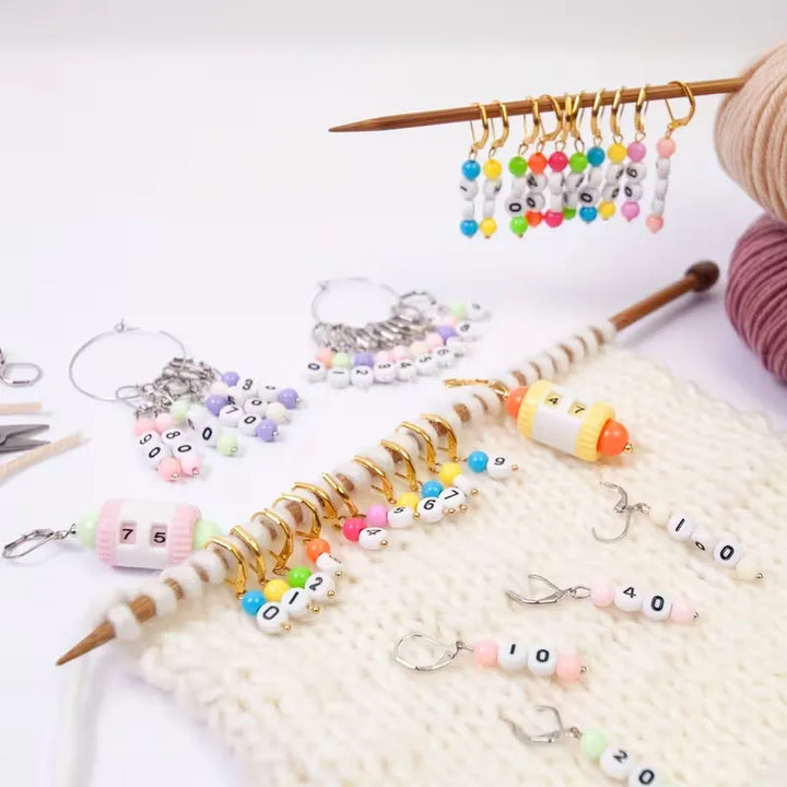 Kit  Compteur, Ciseaux & Pochette de Rangement