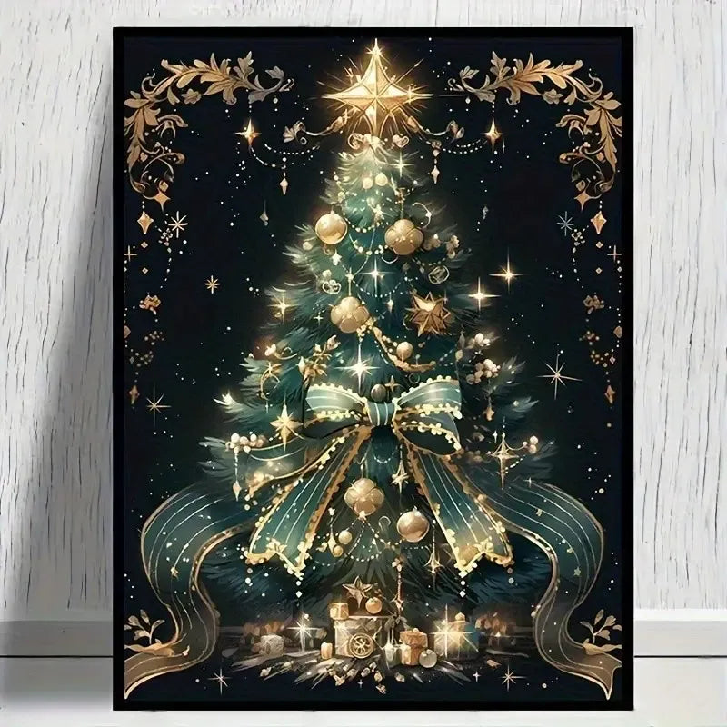 Peinture à diamant #144 30cm x 40cm Arbre de Noel