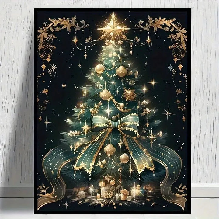 Peinture à diamant #144 30cm x 40cm Arbre de Noel