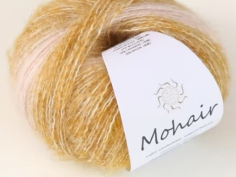 Mohair multicolore
