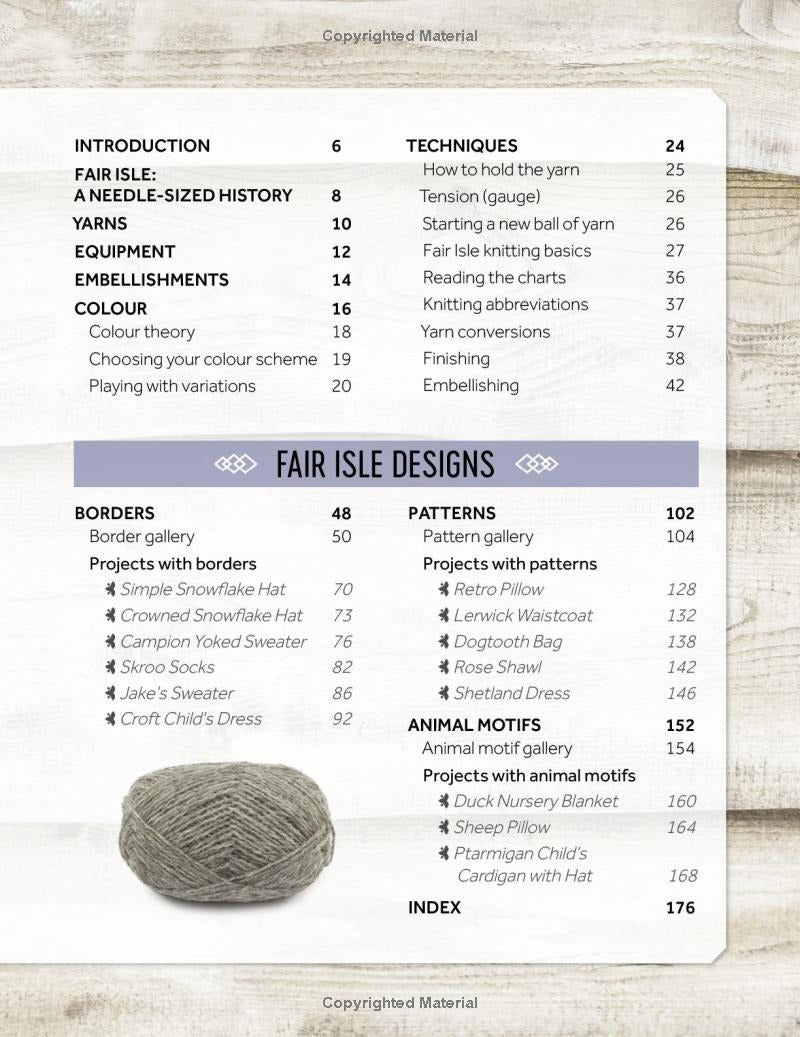 Fair Isle Knitting (English book)