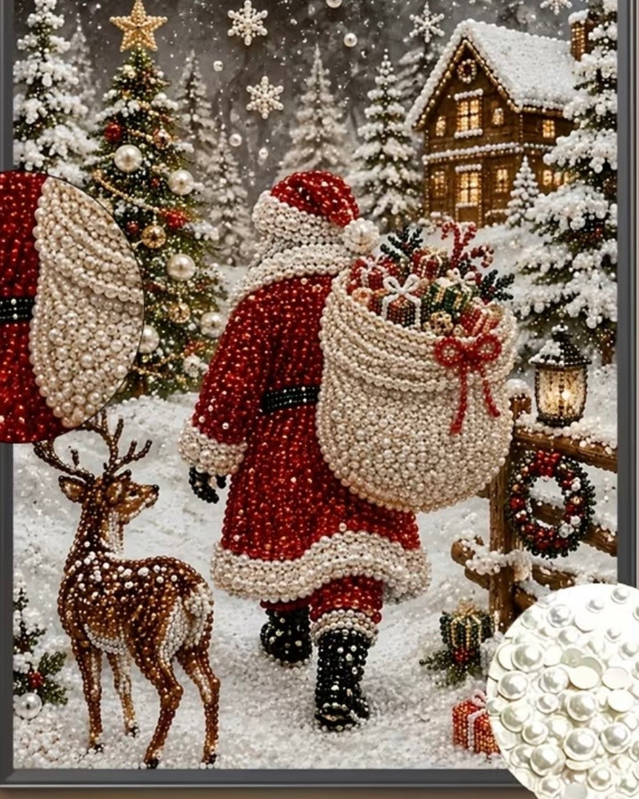 Peinture à diamant #96 30cm x 40cm Père noël