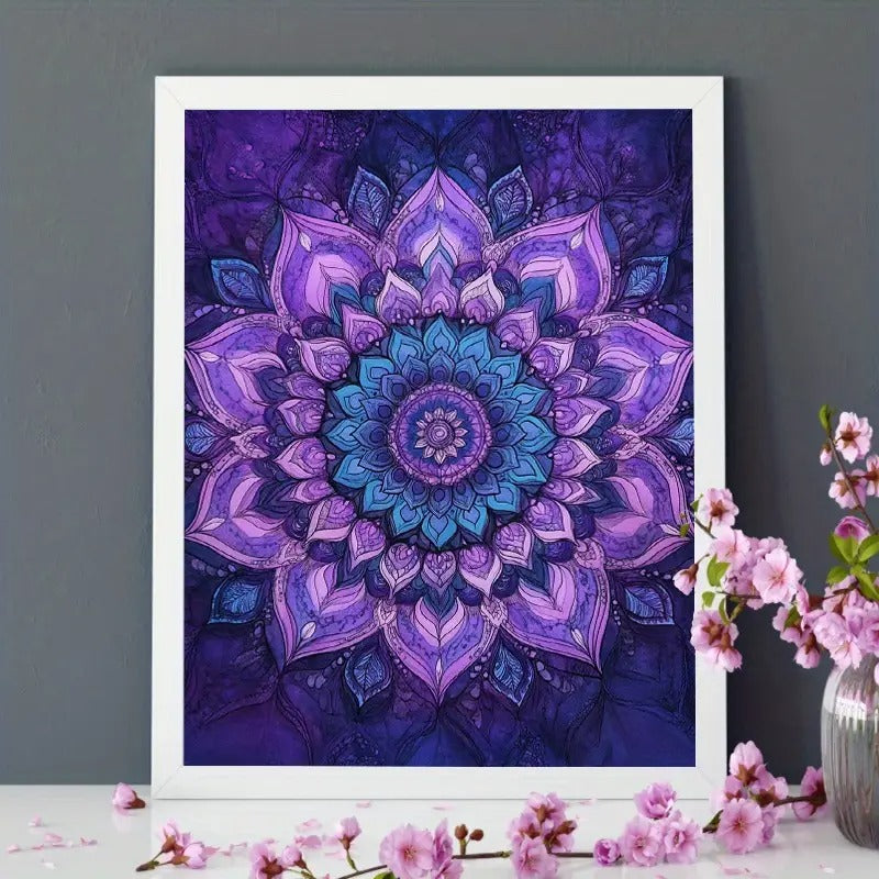 Peinture à diamant #22 30cm x 40cm Mandala