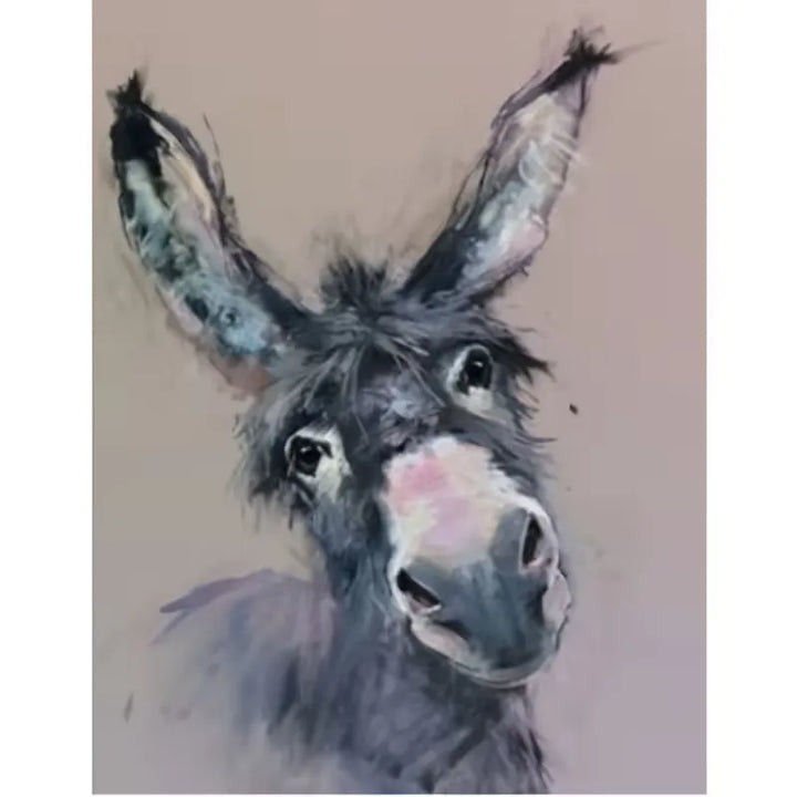 Peinture à diamant #19 30cm x 20cm Âne